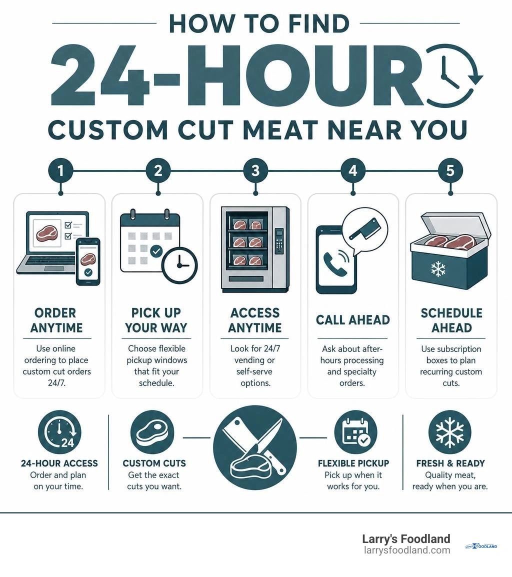 The Midnight Butcher: Your Guide to 24 Hour Custom Cut Meat Near