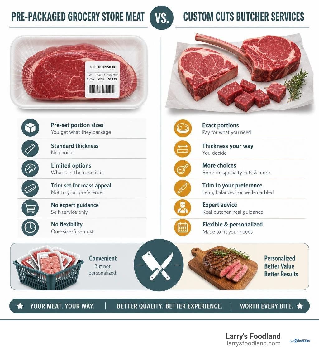 How to Choose a Custom Cuts Butcher Without Getting Butchered on